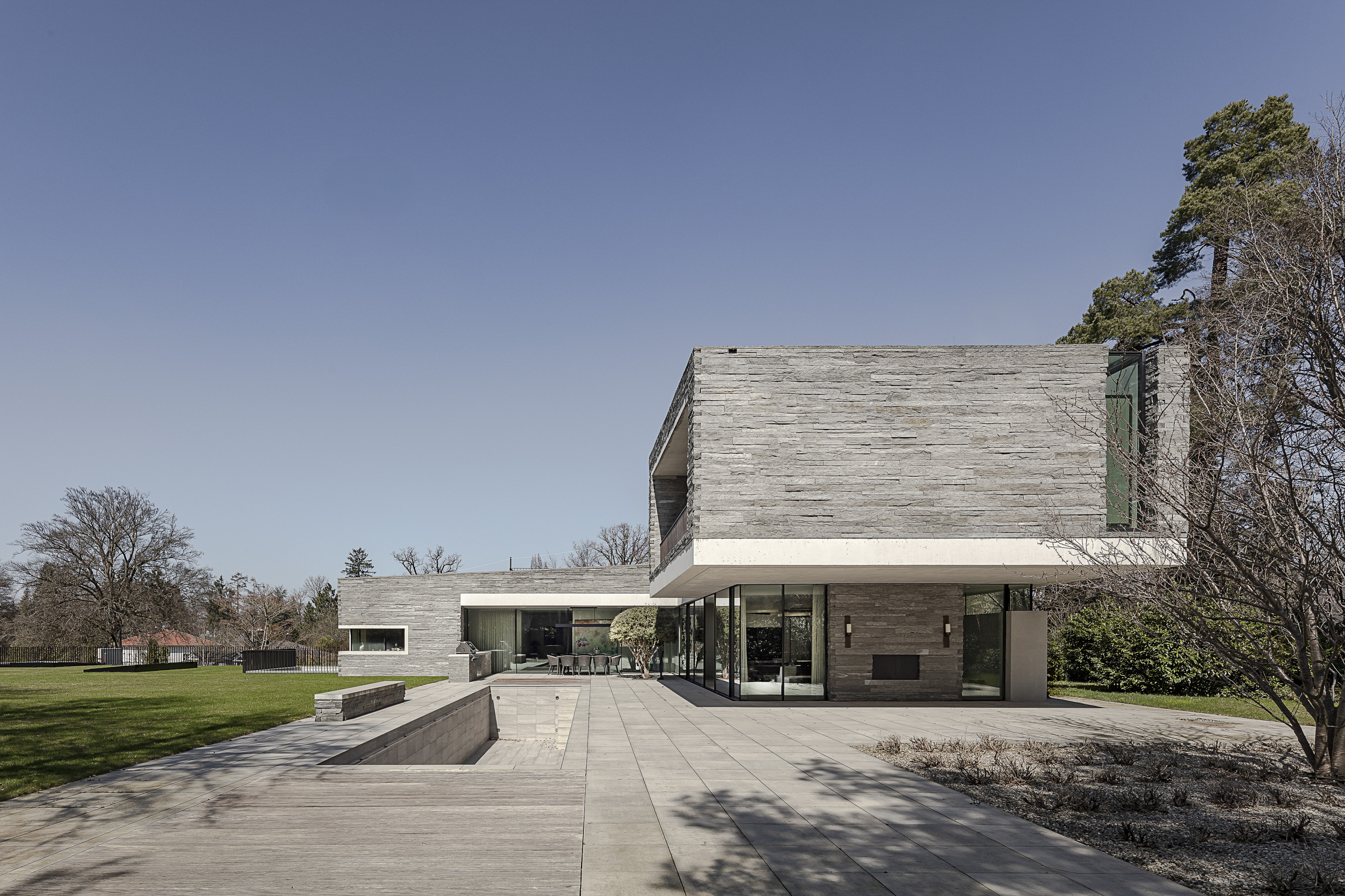 Architekturfotografie Villa, Architekt Titus Bernhard