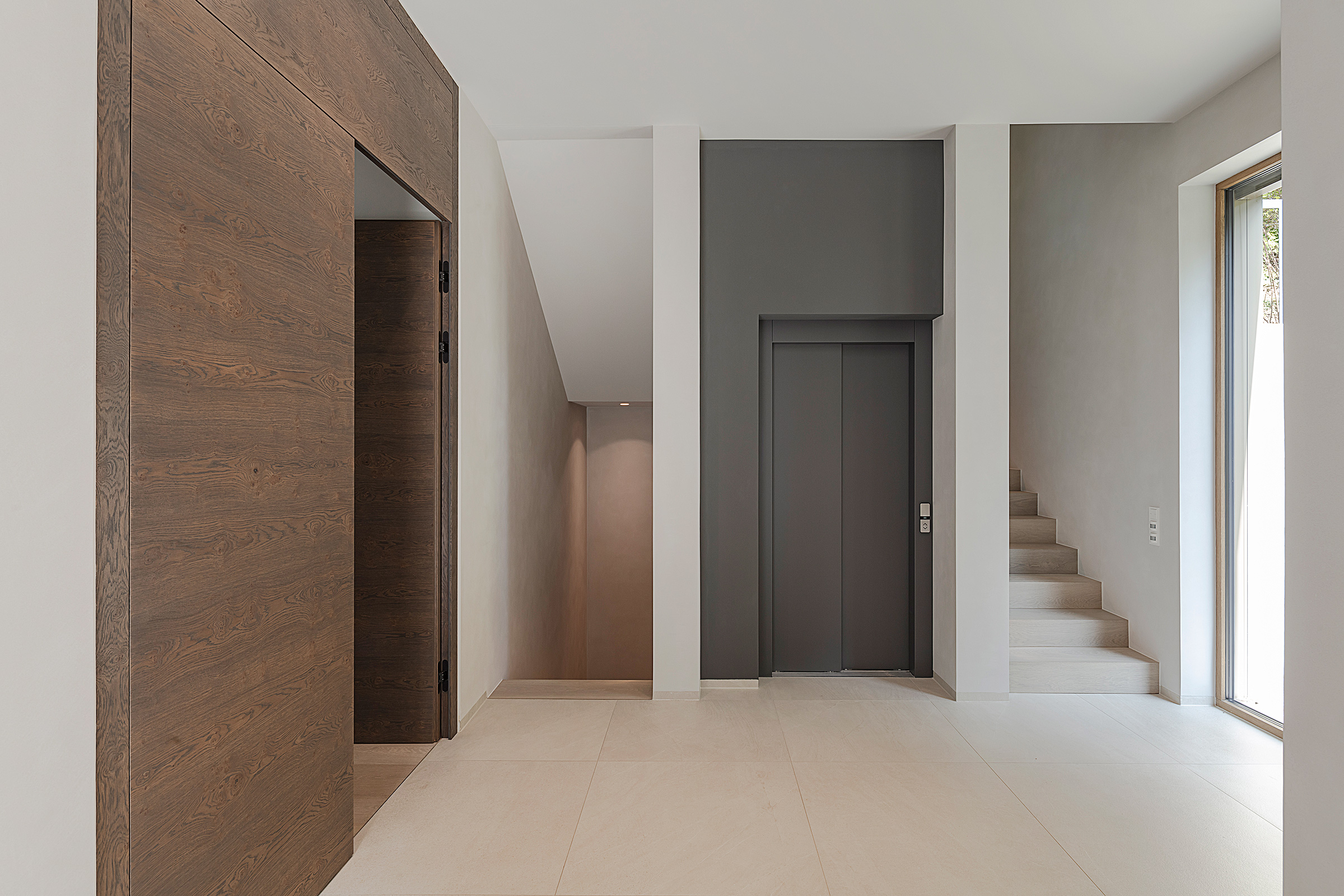 Interiorfotografie, Treppenhaus und Eingangsbereich