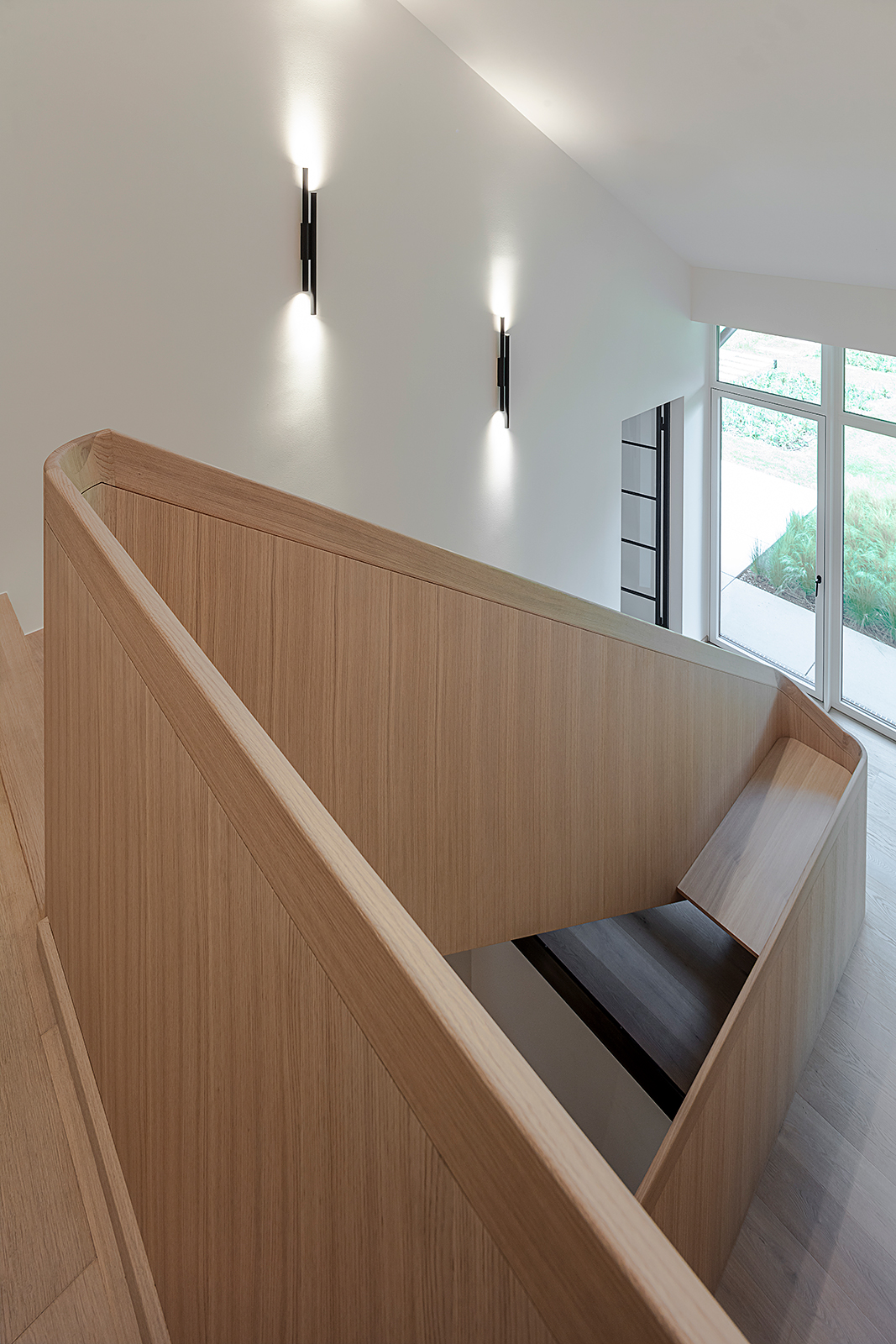 Schreiner Arbeit Treppe Innenausbau Foto