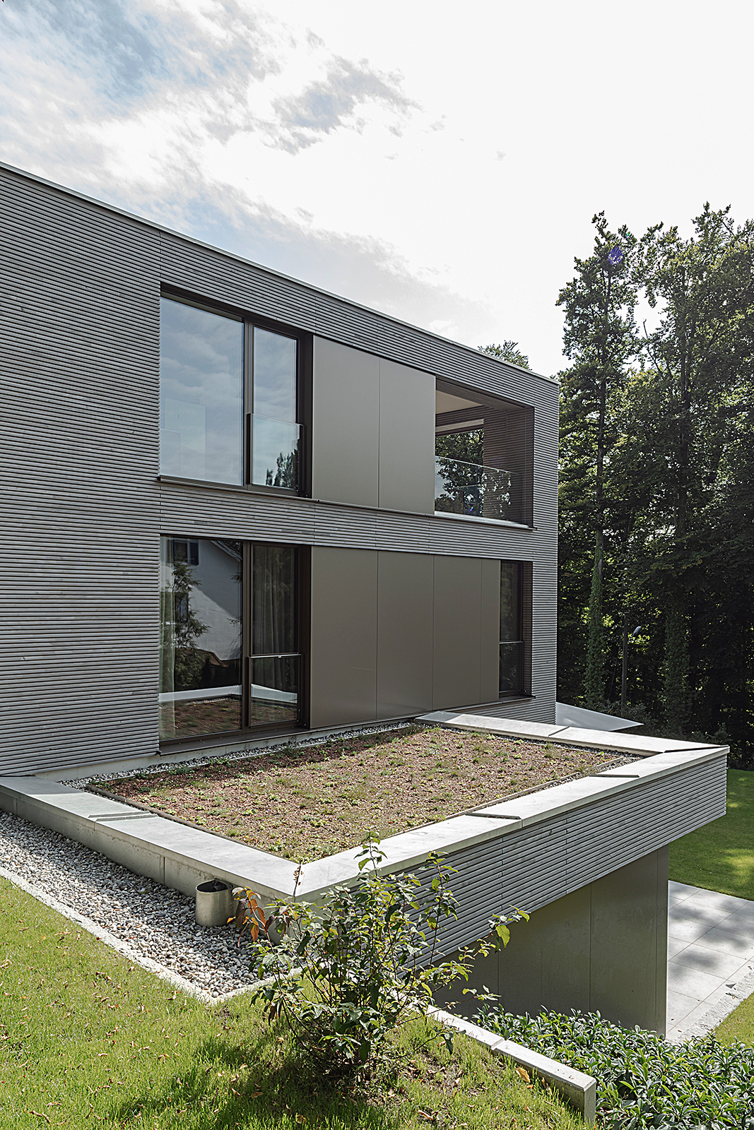 Architektur Fotograf Gabriel Büchelmeier für Kutschker & Leischner Architekten. Aussenansicht Detailfoto Architektur