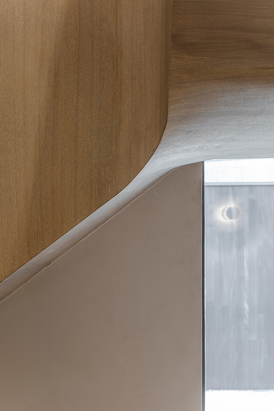 Detailfoto Handwerk Material Treppenbau Holz, Architektur Fotograf München