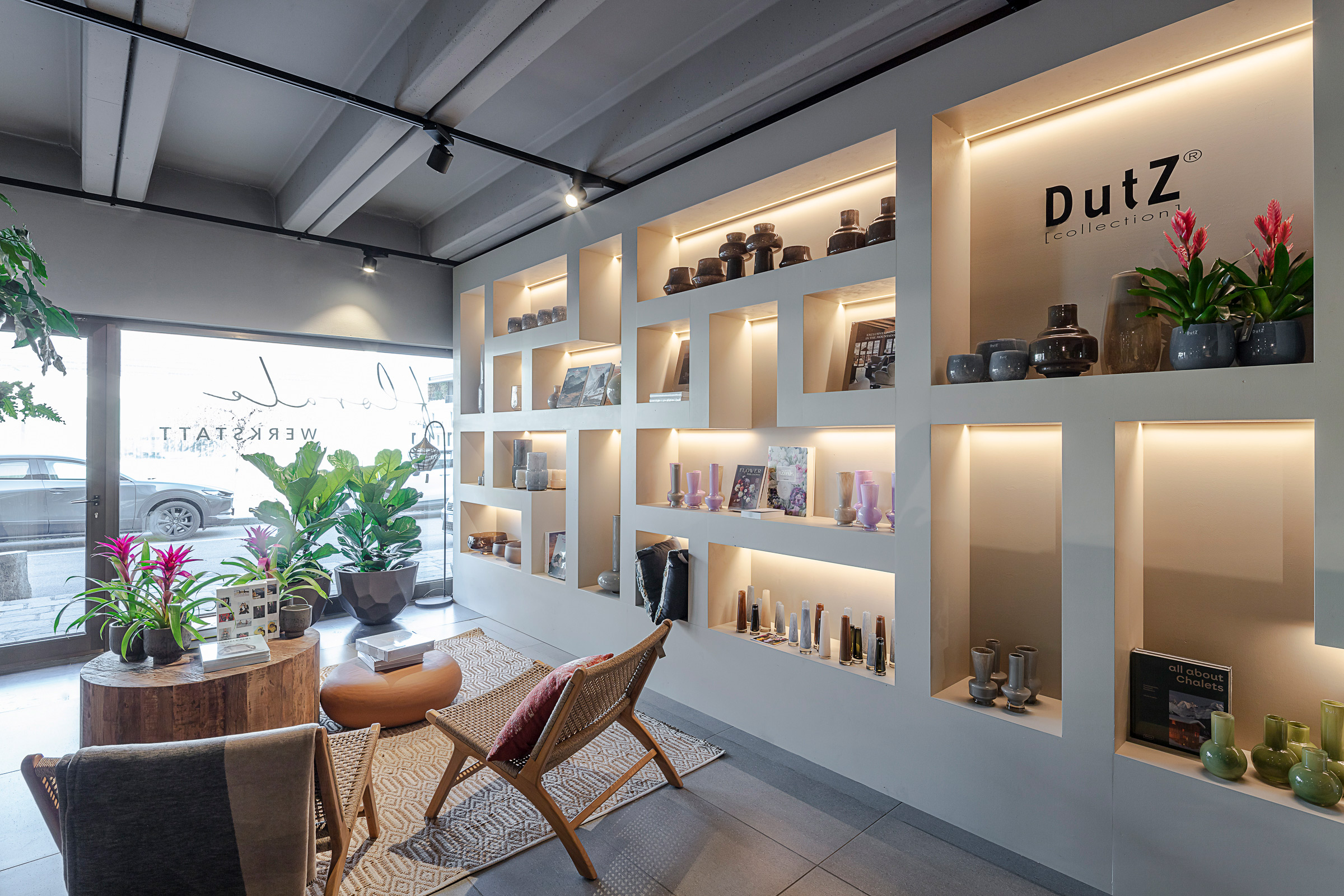 Innenansicht Florale Werkstatt, Lana