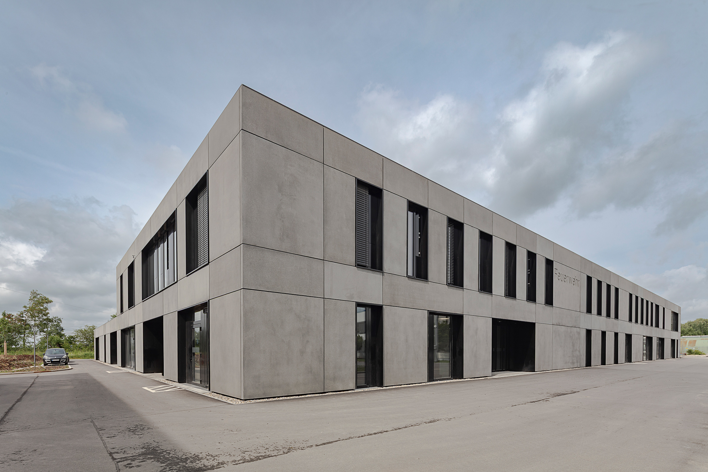 Bürogebäude Architekturfoto Fassade, Fotografiert von Gabriel Büchelmeier